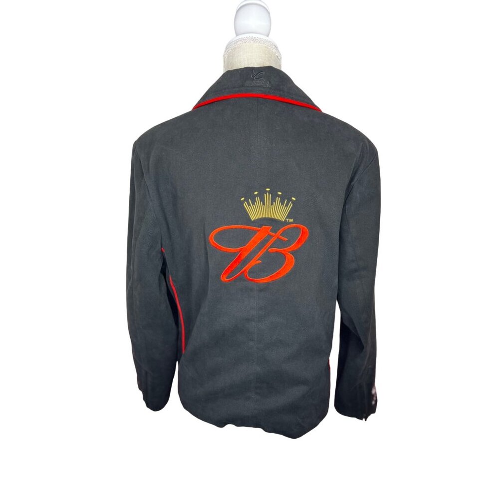 Chase Authentic's NASCAR Dale Earnhardt Jr women's XL Black Zip Up Embroidered - Picture 2 of 10